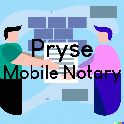 Traveling Notary in Pryse, KY