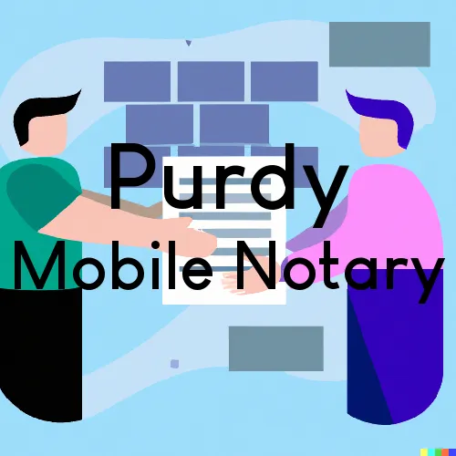 Purdy, MO Mobile Notary and Signing Agent, “Gotcha Good“ 