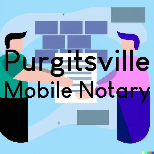 Purgitsville, WV Traveling Notary, “Best Services“ 