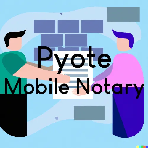 Pyote, TX Mobile Notary and Signing Agent, “Munford Smith & Son Notary“ 