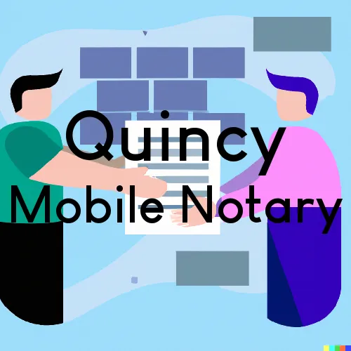 Quincy, MI Mobile Notary and Traveling Signing Services 