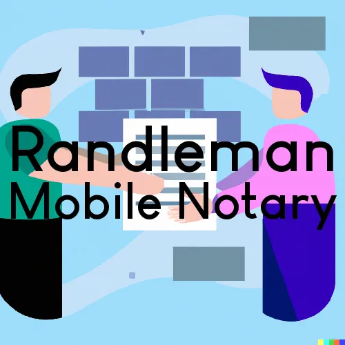Randleman, NC Mobile Notary and Traveling Signing Services 