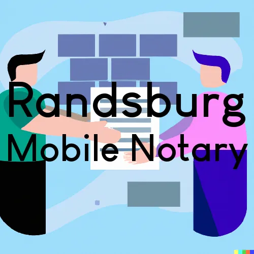 Randsburg, CA Mobile Notary and Traveling Signing Services 
