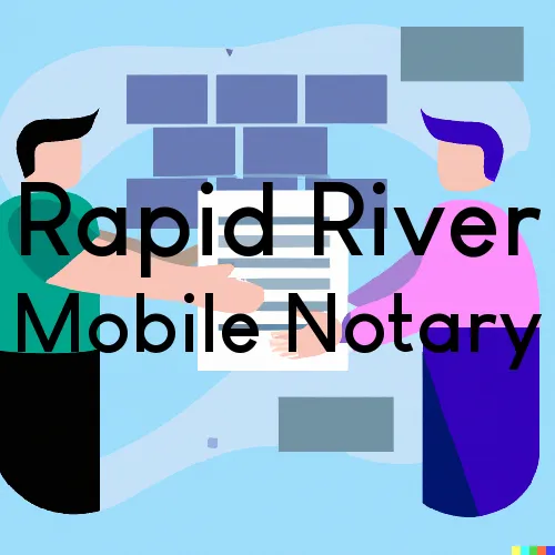 Rapid River, MI Mobile Notary and Signing Agent, “Gotcha Good“ 