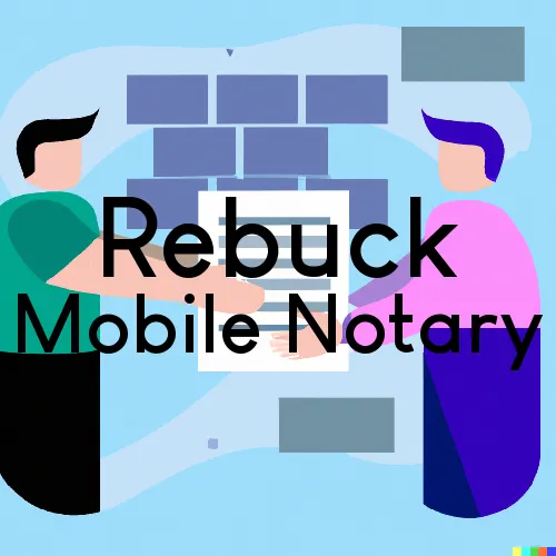 Rebuck, PA Mobile Notary Signing Agents in zip code area 17867