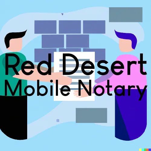 Red Desert, WY Mobile Notary and Signing Agent, “Munford Smith & Son Notary“ 