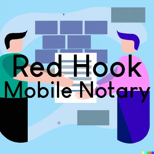 Red Hook, NY Mobile Notary Signing Agents in zip code area 12507