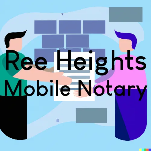 Ree Heights, SD Mobile Notary and Traveling Signing Services 