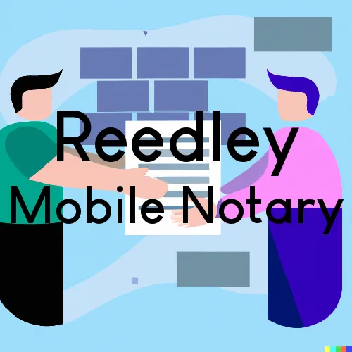 Reedley, CA Mobile Notary Signing Agents in zip code area 93654