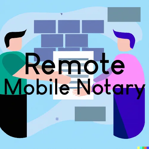 Remote, OR Traveling Notary, “U.S. LSS“ 