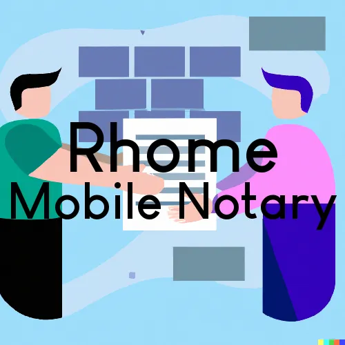 Rhome, Texas Online Notary Services
