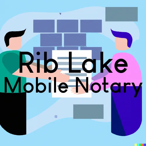 Rib Lake, WI Mobile Notary and Signing Agent, “Gotcha Good“ 