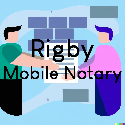 Rigby, ID Mobile Notary Signing Agents in zip code area 83442