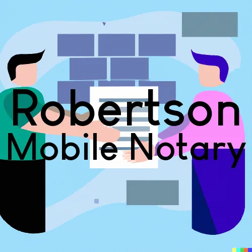 Robertson, WY Mobile Notary and Signing Agent, “Best Services“ 