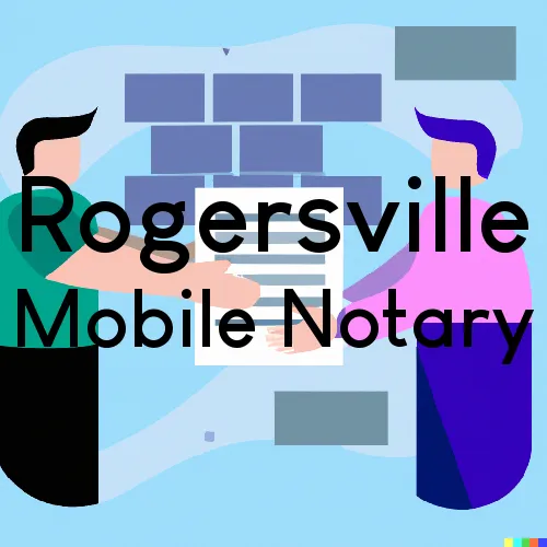 Rogersville, AL Mobile Notary and Traveling Signing Services 