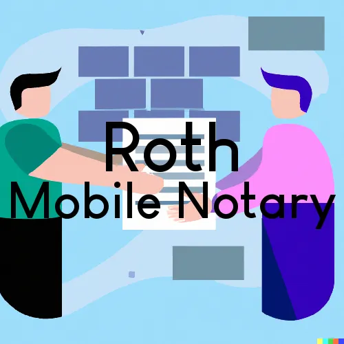 Roth, ND Traveling Notary, “Gotcha Good“ 