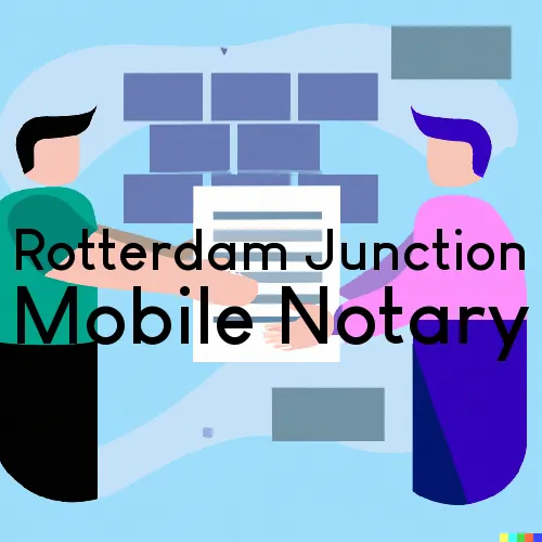 Traveling Notary in Rotterdam Junction, NY