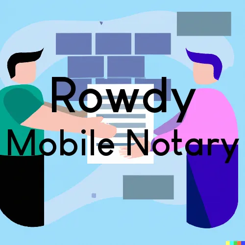 Rowdy, Kentucky Online Notary Services