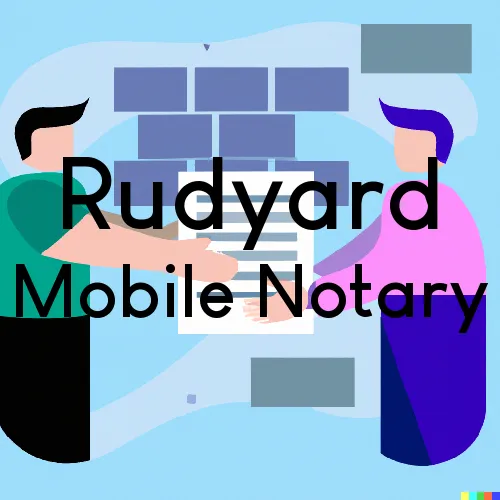 Rudyard, MI Mobile Notary and Traveling Signing Services 