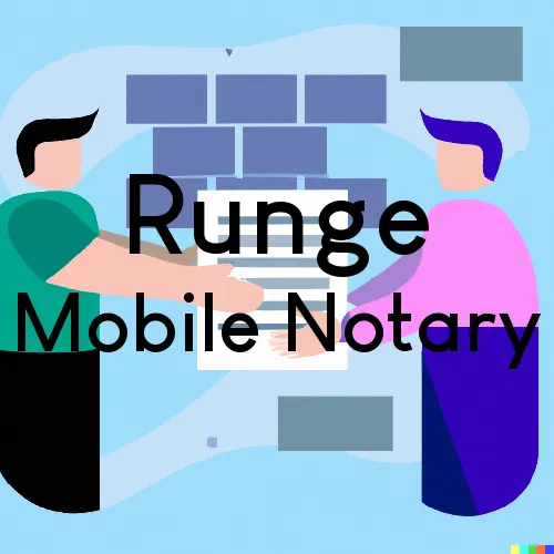 Traveling Notary in Runge, TX