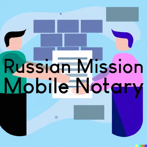 Russian Mission, AK Traveling Notary, “U.S. LSS“ 
