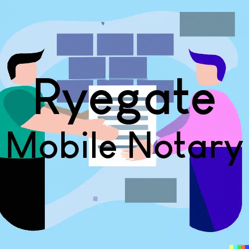 Ryegate, MT Traveling Notary, “Benny's On Time Notary“ 