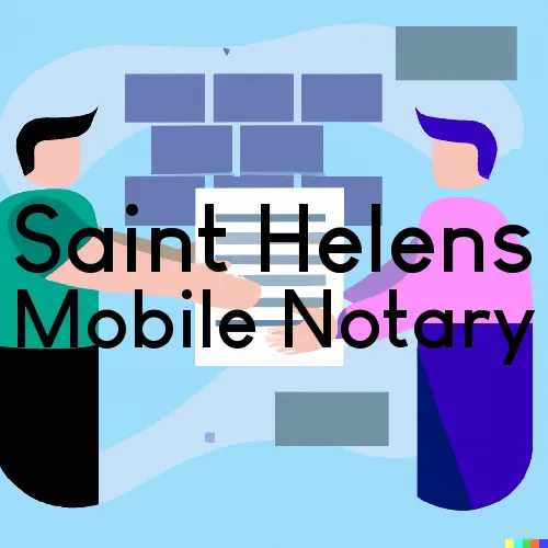 Saint Helens, OR Mobile Notary and Signing Agent, “Gotcha Good“ 