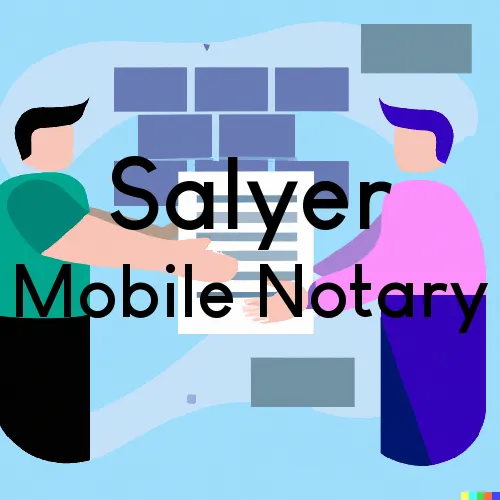 Salyer, California Traveling Notaries
