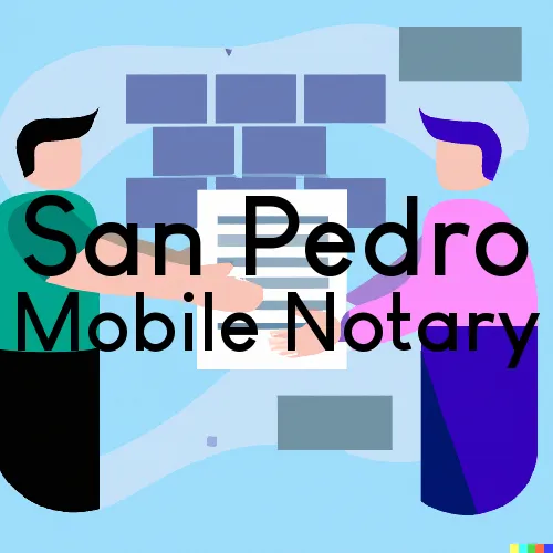 San Pedro, CA Traveling Notary Services