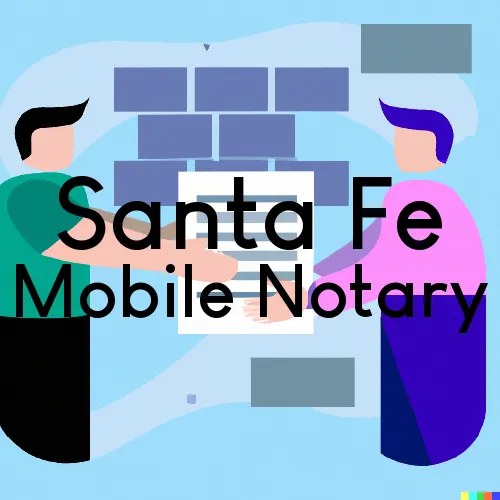 Traveling Notary in Santa Fe, MO