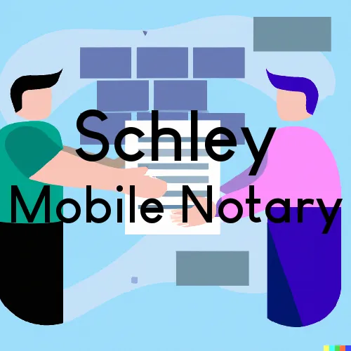 Traveling Notary in Schley, VA
