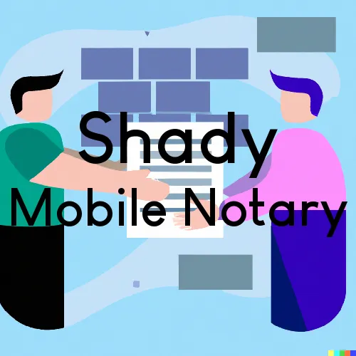 Traveling Notary in Shady, NY