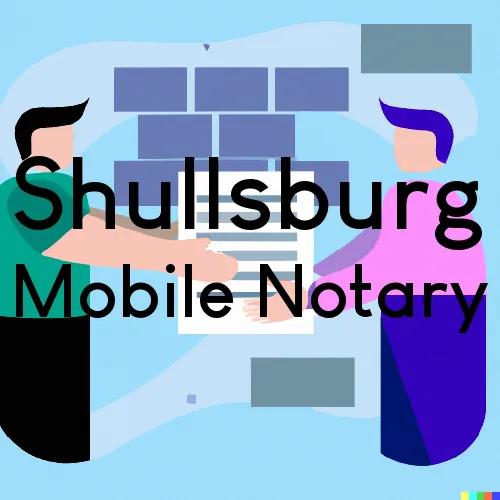 Traveling Notary in Shullsburg, WI