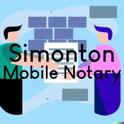 Simonton, Texas Traveling Notaries