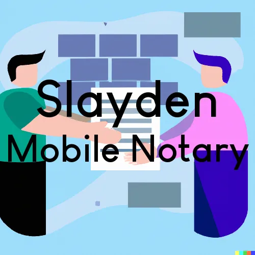 Traveling Notary in Slayden, TN