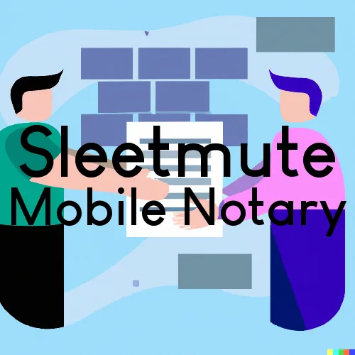 Sleetmute, AK Mobile Notary and Signing Agent, “Benny's On Time Notary“ 