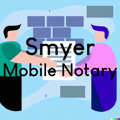 Smyer, TX Mobile Notary and Signing Agent, “Happy's Signing Services“ 