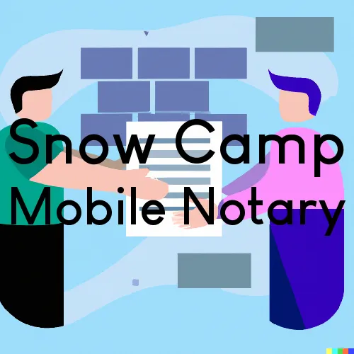 Snow Camp, North Carolina Traveling Notaries