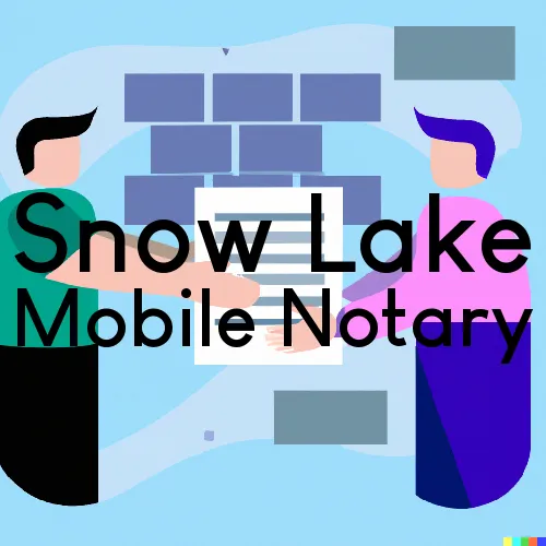 Traveling Notary in Snow Lake, AR