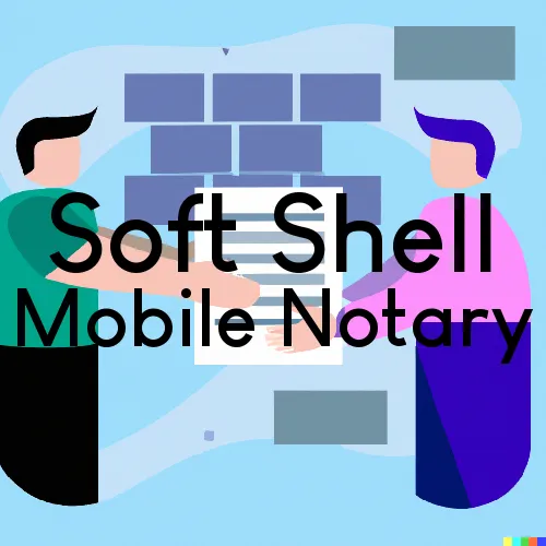 Soft Shell, KY Traveling Notary, “Best Services“ 