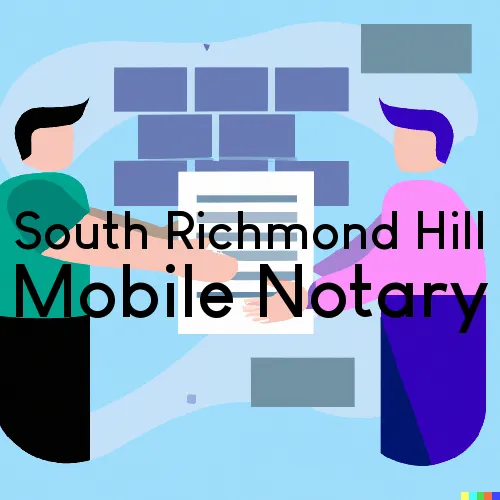 South Richmond Hill, NY Mobile Notary and Traveling Signing Services 