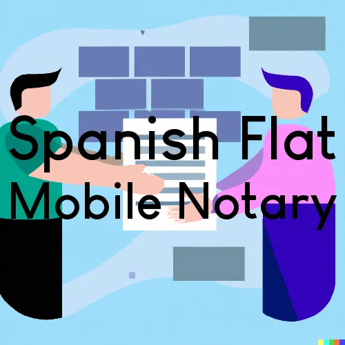 Spanish Flat, California Traveling Notaries