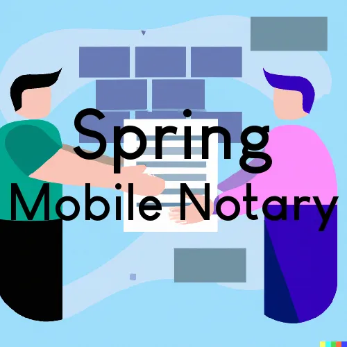 Spring, TX Traveling Notary and Signing Agents 