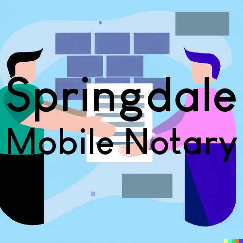 Springdale, MT Mobile Notary and Traveling Signing Services 