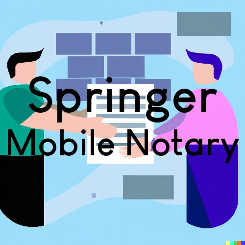 Traveling Notary in Springer, OK