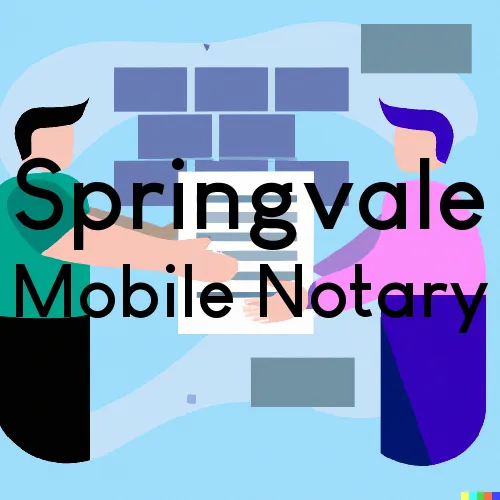 Springvale, ME Traveling Notary Services