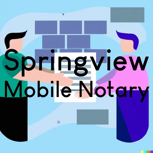 Traveling Notary in Springview, NE