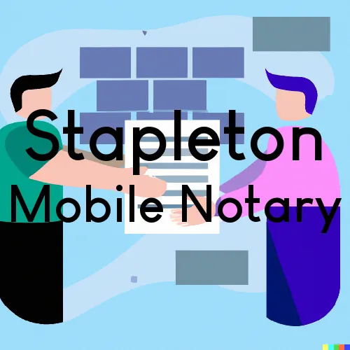 Traveling Notary in Stapleton, NE