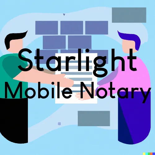 Starlight, IN Mobile Notary and Signing Agent, “Happy's Signing Services“ 