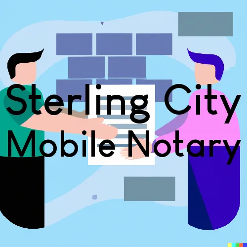 Traveling Notary in Sterling City, TX